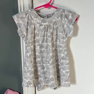 Kate Quinn Vintage Trees Bodysuit Dress- 18m